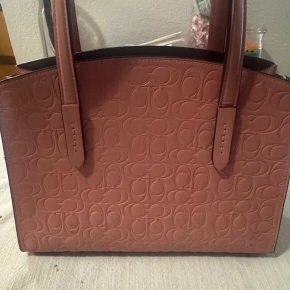 Gently used  COACH Charlie Carryall 28 in Signature Leather. - Picture 1 of 3